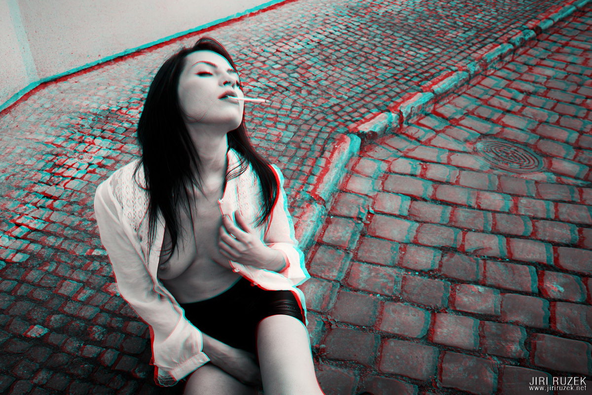 3d Art Porn Galleries - 3D Nude Art Anaglyph Gallery | Jiri Ruzek Uglamour Nude Art ...